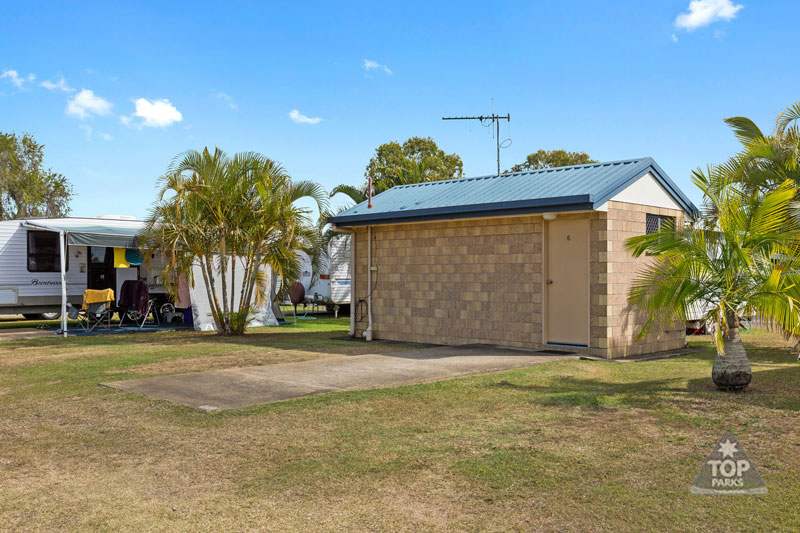 Powered ensuite sites